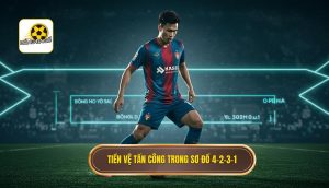 Tiền vệ tấn công trong sơ đồ 4-2-3-1