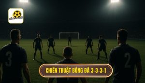Chiến thuật bóng đá 3-3-3-1