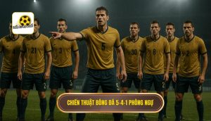 Chiến thuật bóng đá 5-4-1 phòng ngự