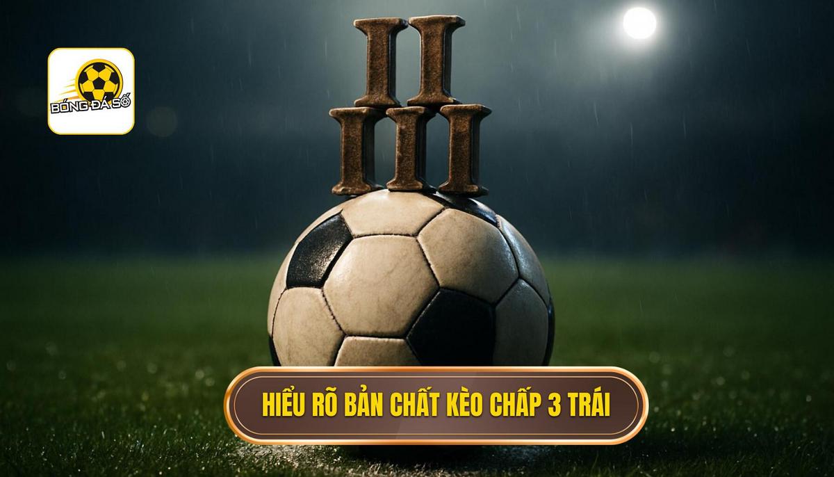 Hiểu Rõ Bản Chất Kèo Chấp 3 Trái