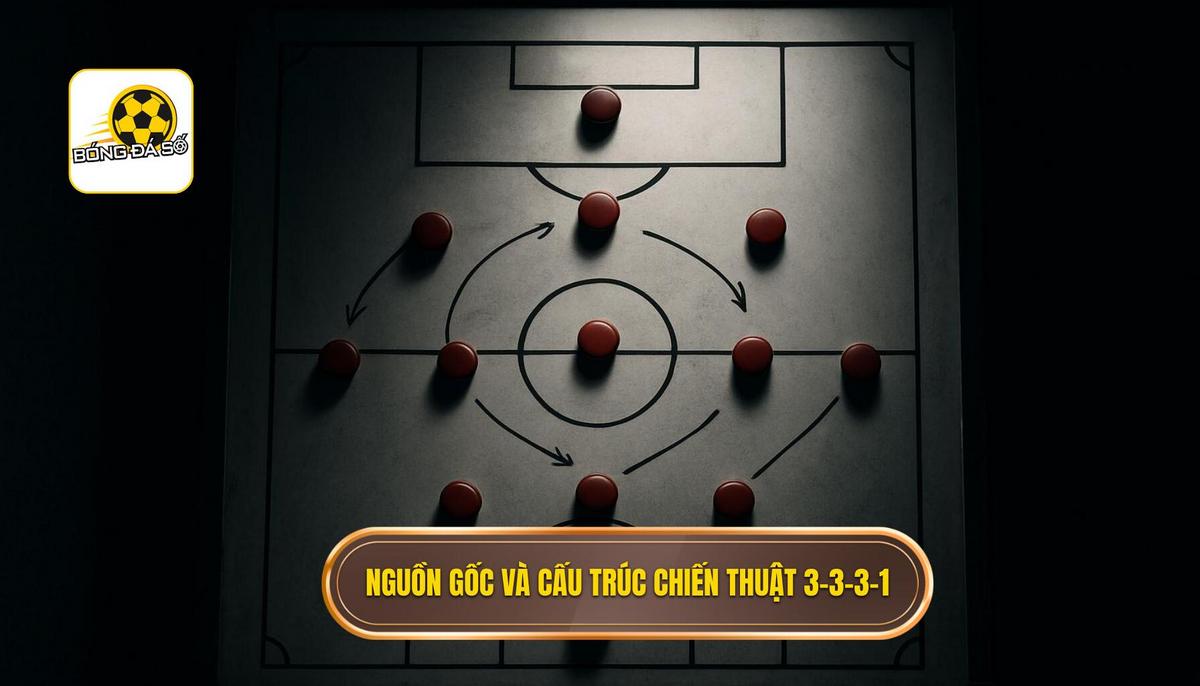 Nguồn gốc và Cấu trúc cơ bản của Chiến thuật 3-3-3-1