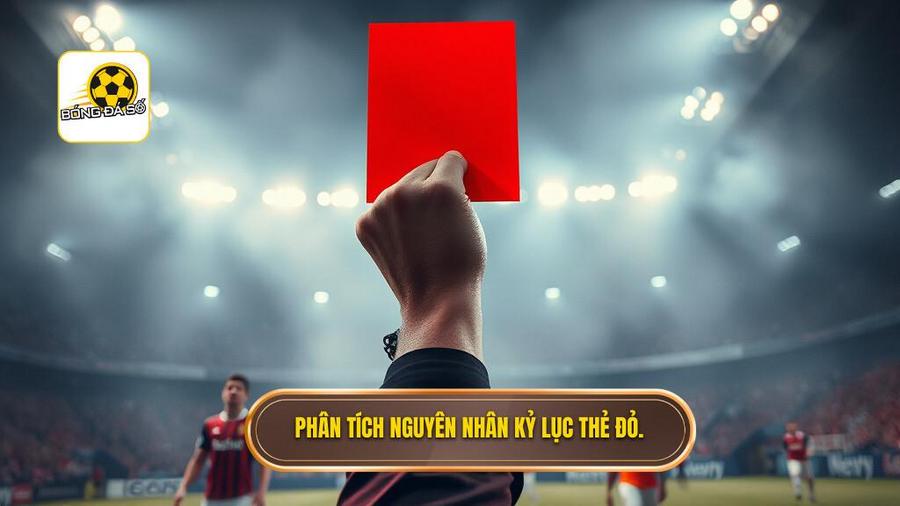Phân tích nguyên nhân kỷ lục thẻ đỏ.