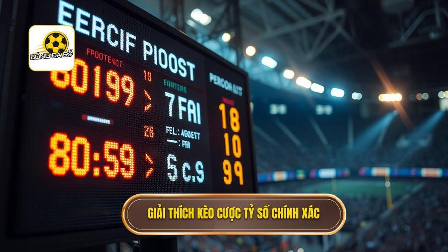Kèo cược tỷ số chính xác là gì?