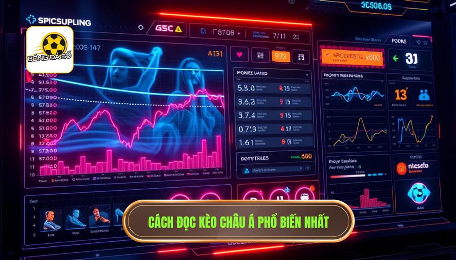 Bảng tổng hợp cách đọc kèo châu Á phổ biến