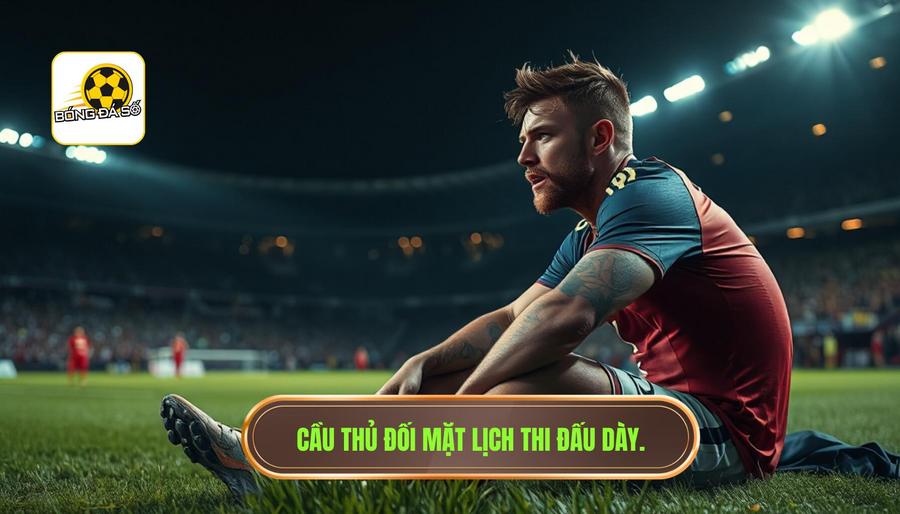 Thời gian và mật độ thi đấu: Thử thách cho các cầu thủ
